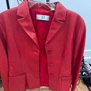 DKNY City Women's leather jacket.